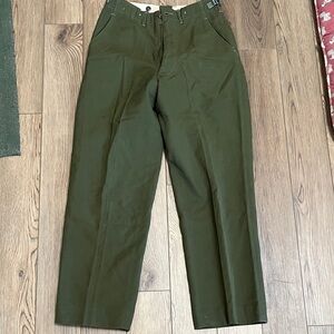 Vintage m1951 wool field trousers size small